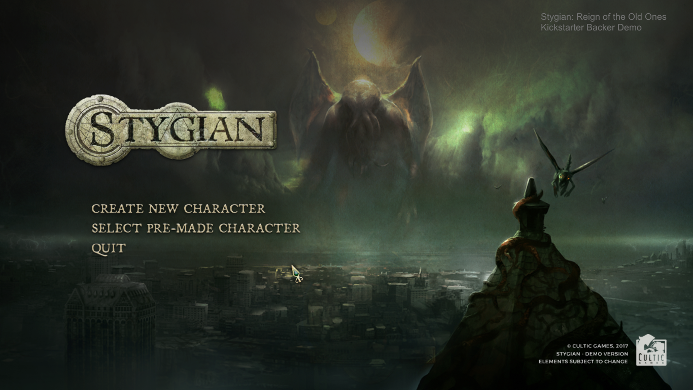 Stygian: Reign of the Old Ones (demo)